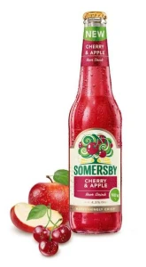 PIWO SOMERSBY CHERRY&APPLE 4,5% 400ML/24 BUT
