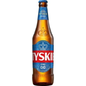 PIWO TYSKIE !"0 %"! 0,5L BUT ZW
