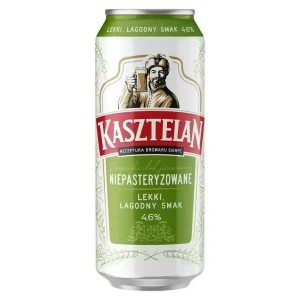 PIWO PUSZKA KASZTELAN NIEPASTERYZOWANE 0,5L PUSZKA DRS