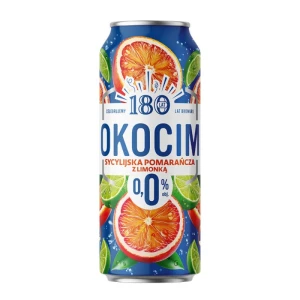 PIWO PUSZKA OKOCIM POMARANCZA SYCYLIJSKA !!0!! 500ML PUSZKA DRS!
