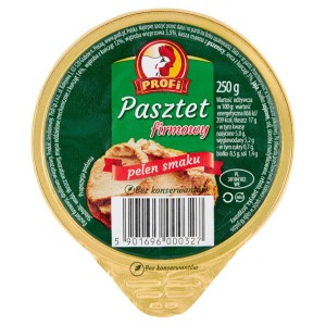 PASZTET PROFI DROBIOWY FIRMOWY !!!!250G!!!!/8