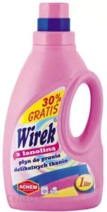 PLYN DO PRANIA WIREK Z LANOLINA 1L/10