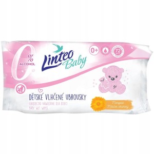 CHUSTECZKI NAWILZANE LINTEO 72SZT/24