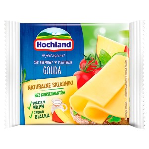 SER PLASTRY GOUDA 130G HOCHLAND/10