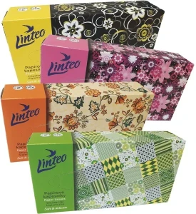 CHUSTECZKI HIGIENICZNE LINTEO 100SZT KARTONIK