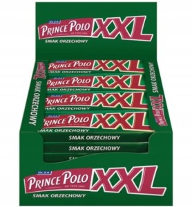 BATON PRINCE POLO XXL ORZECHOWE 45G/35SZT