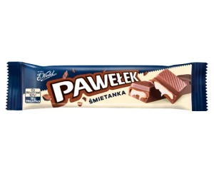 BATON PAWELEK SMIETANKOWY 45G/24SZT