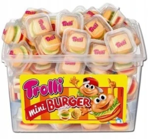 ZELKI TROLLI HAMBURGERY 60SZT 600G