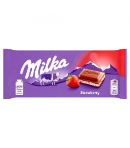 CZEKOLADA MILKA TRUSKAWKA 100G/22