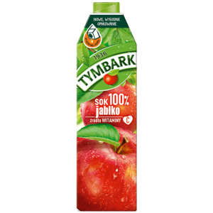TYMBARK SOK JABLKOWY 100% 1L/12