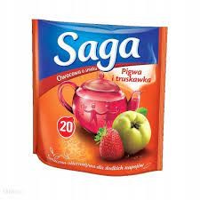 HERBATA SAGA TRUSKAWKA 20T