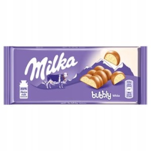 CZEKOLADA MILKA BUUBLY WHITE 95G/15