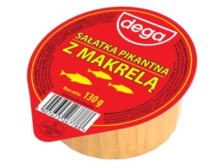 SALATKA PIKANTNA Z MAKRELA DEGA 130G/16