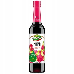 SYROP MALINA 400ML LOWICZ/6