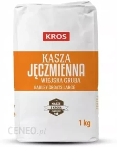 KASZA JECZMIENNA GRUBA 1KG KROS