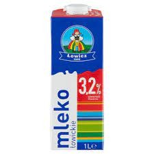 MLEKO  UHT LOWICKIE 3,2% 1L KARTON/12