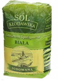 SOL KAMIENNA JODOWANA KLODAWA 1KG ZIELONA !