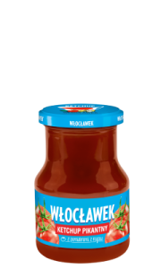 KETCHUP PIKANTNY WLOCLAWEK !SLOIK! 380G/10