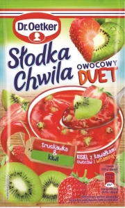 KISIEL SLODKA CHWILA TRUSKAWKA KIWI 32G/35